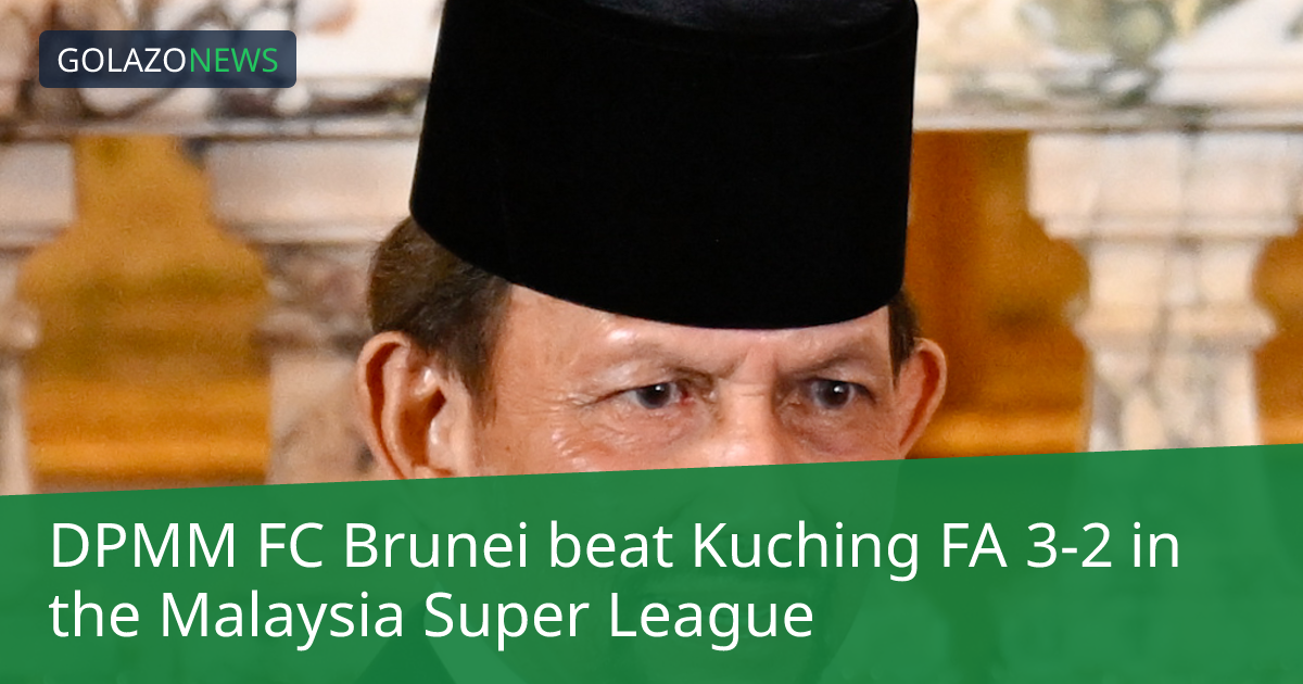 DPMM FC Brunei beat Kuching FA 3-2 in the Malaysia Super League