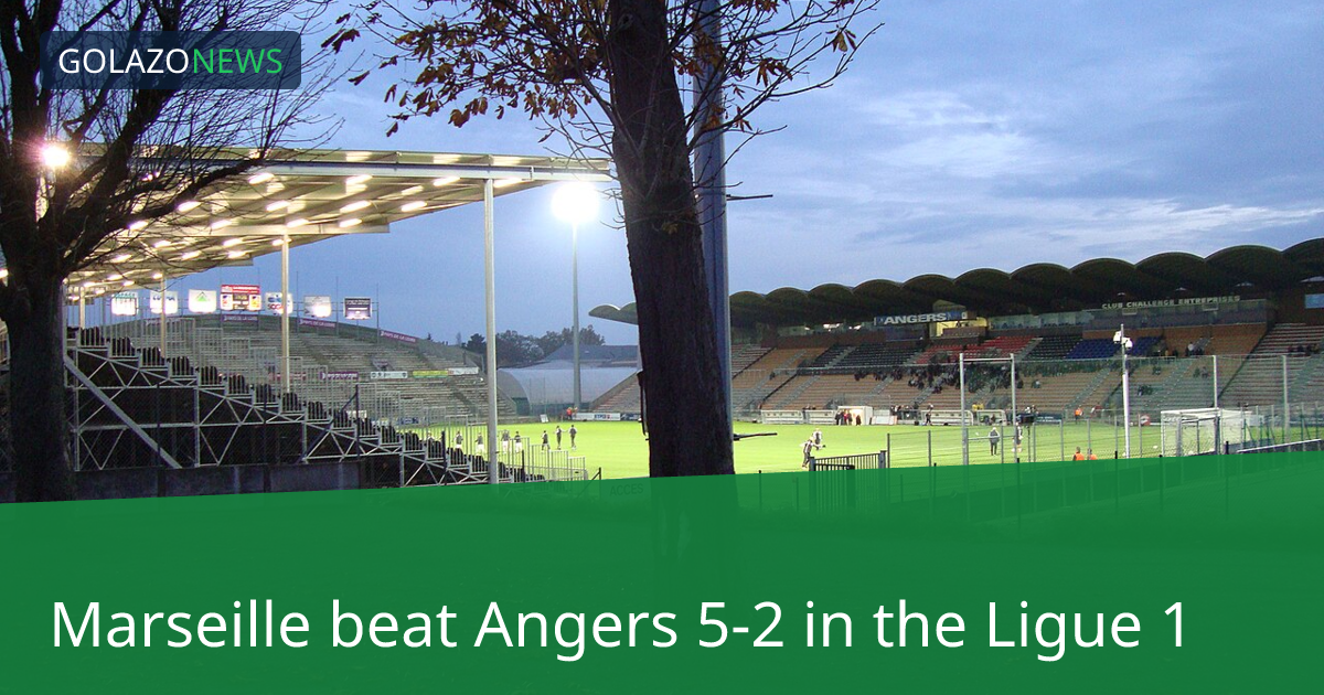 Marseille ชนะ Angers 5-2 ในLigue 1