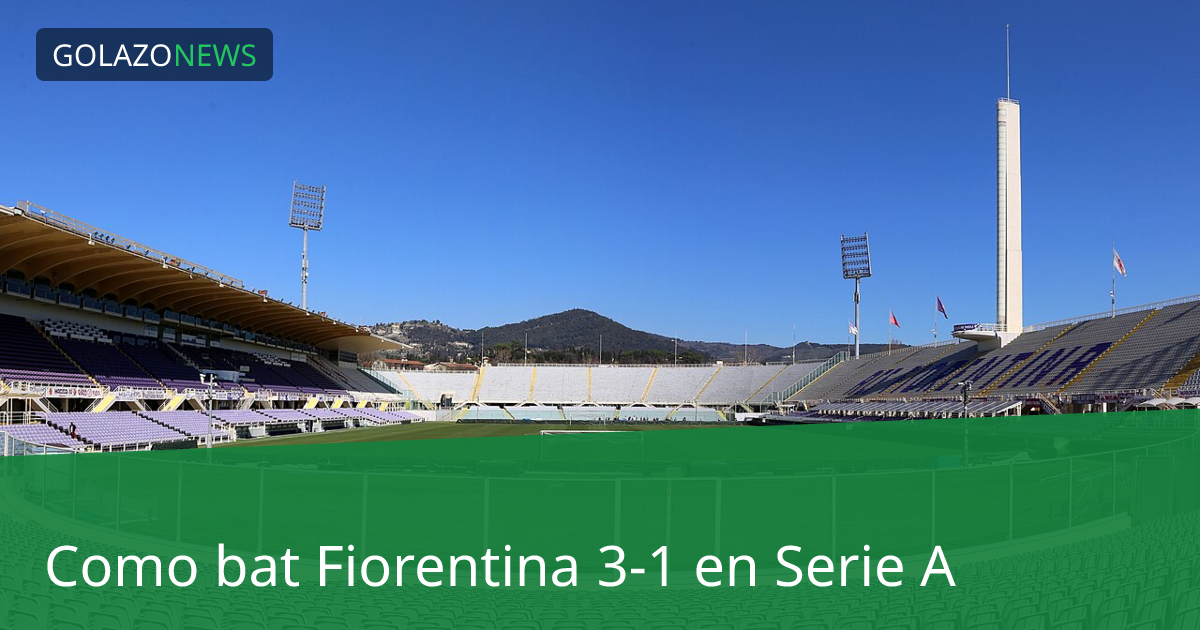 Como bat Fiorentina 3-1 en Serie A