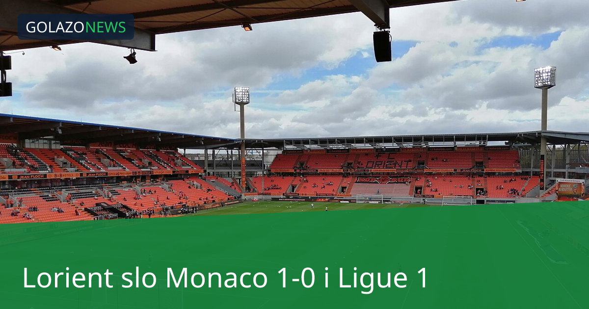 Lorient slo Monaco 1-0 i Ligue 1