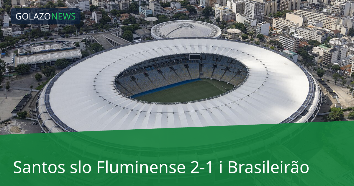 Santos slo Fluminense 2-1 i Brasileirão