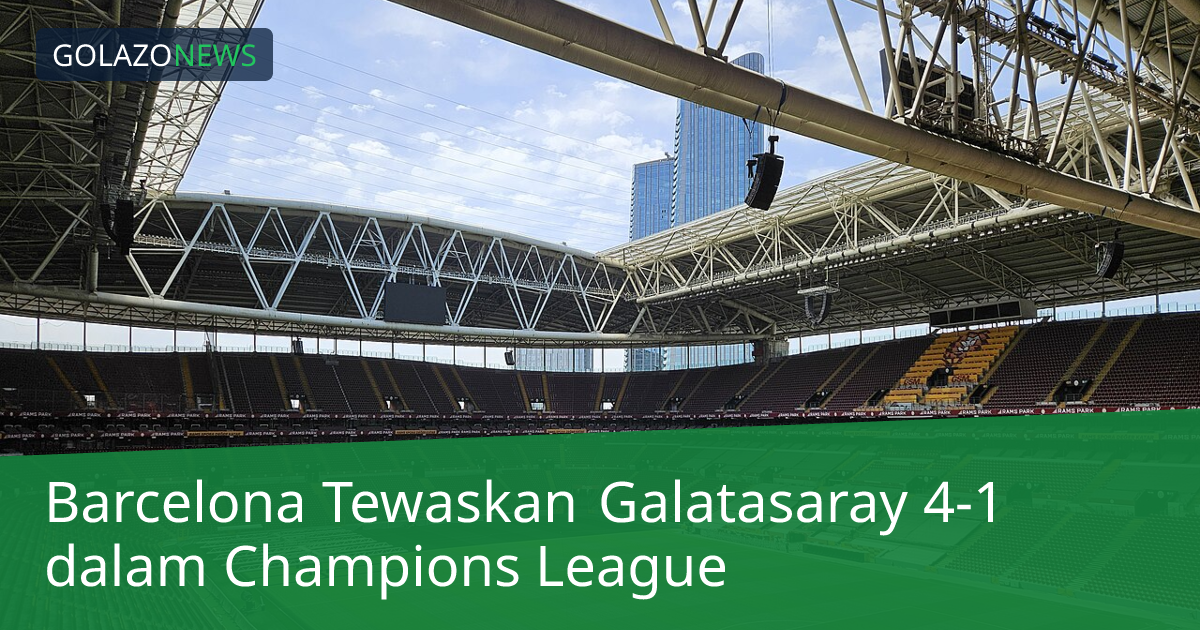 Barcelona Tewaskan Galatasaray 4-1 dalam Champions League