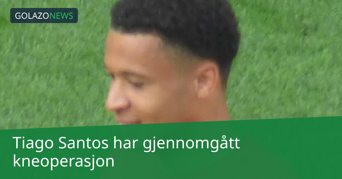 Tiago Santos har gjennomgått kneoperasjon