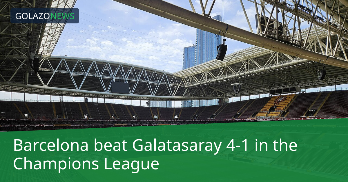 Champions League：BarcelonaがGalatasarayに4-1で勝利