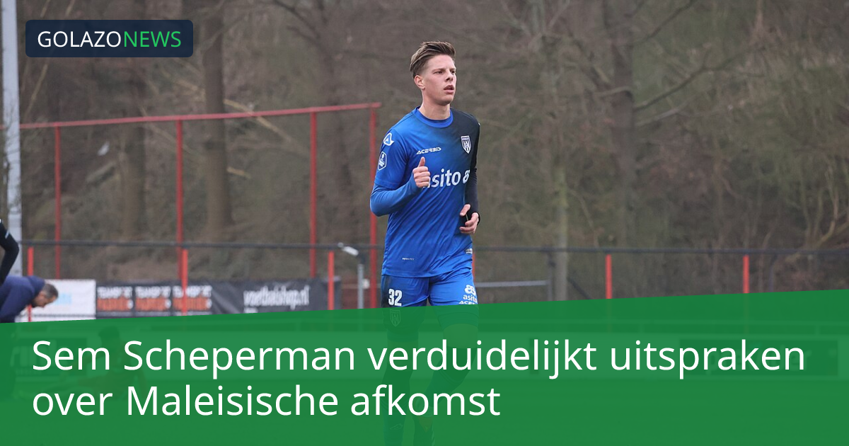 Sem Scheperman verduidelijkt uitspraken over Maleisische afkomst