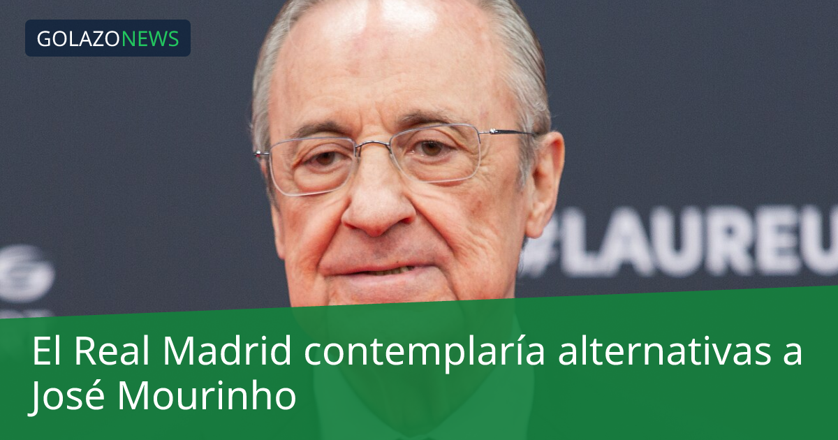 El Real Madrid contemplaría alternativas a José Mourinho