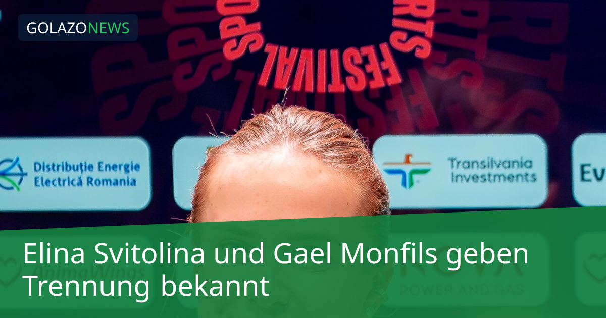 Elina Svitolina und Gael Monfils geben Trennung bekannt