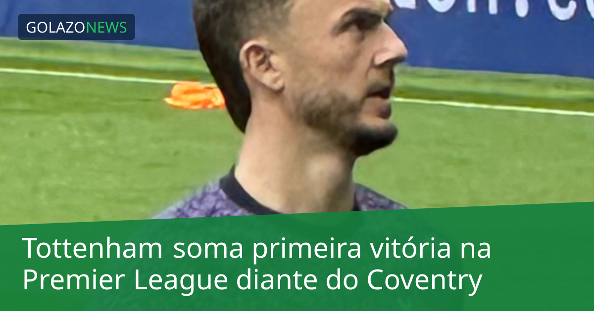 Tottenham soma primeira vitória na Premier League diante do Coventry