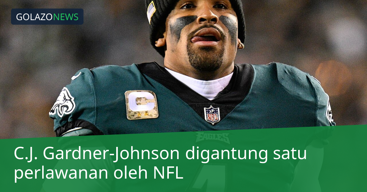C.J. Gardner-Johnson digantung satu perlawanan oleh NFL