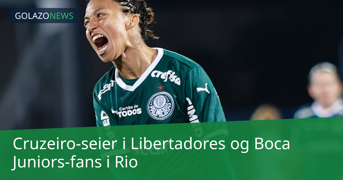 Cruzeiro-seier i Libertadores og Boca Juniors-fans i Rio