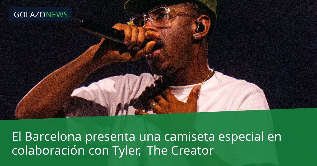 El Barcelona presenta una camiseta especial en colaboración con Tyler, The Creator
