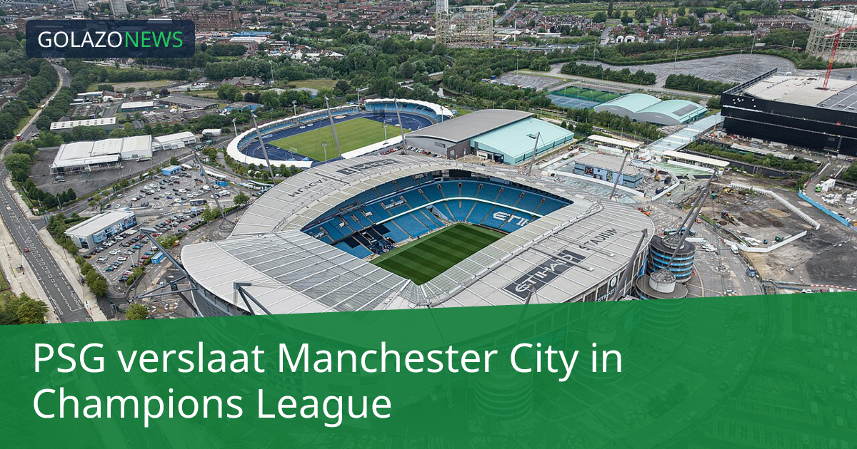 PSG verslaat Manchester City in Champions League