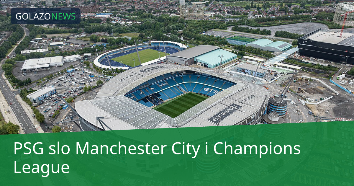 PSG slo Manchester City i Champions League