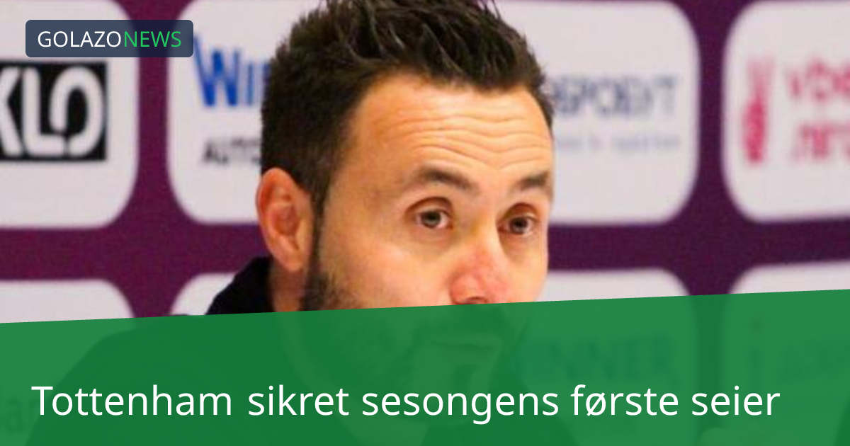 Tottenham sikret sesongens første seier