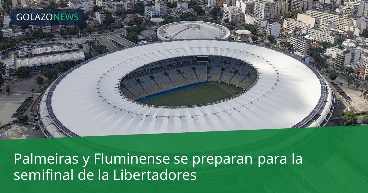 Palmeiras y Fluminense se preparan para la semifinal de la Libertadores