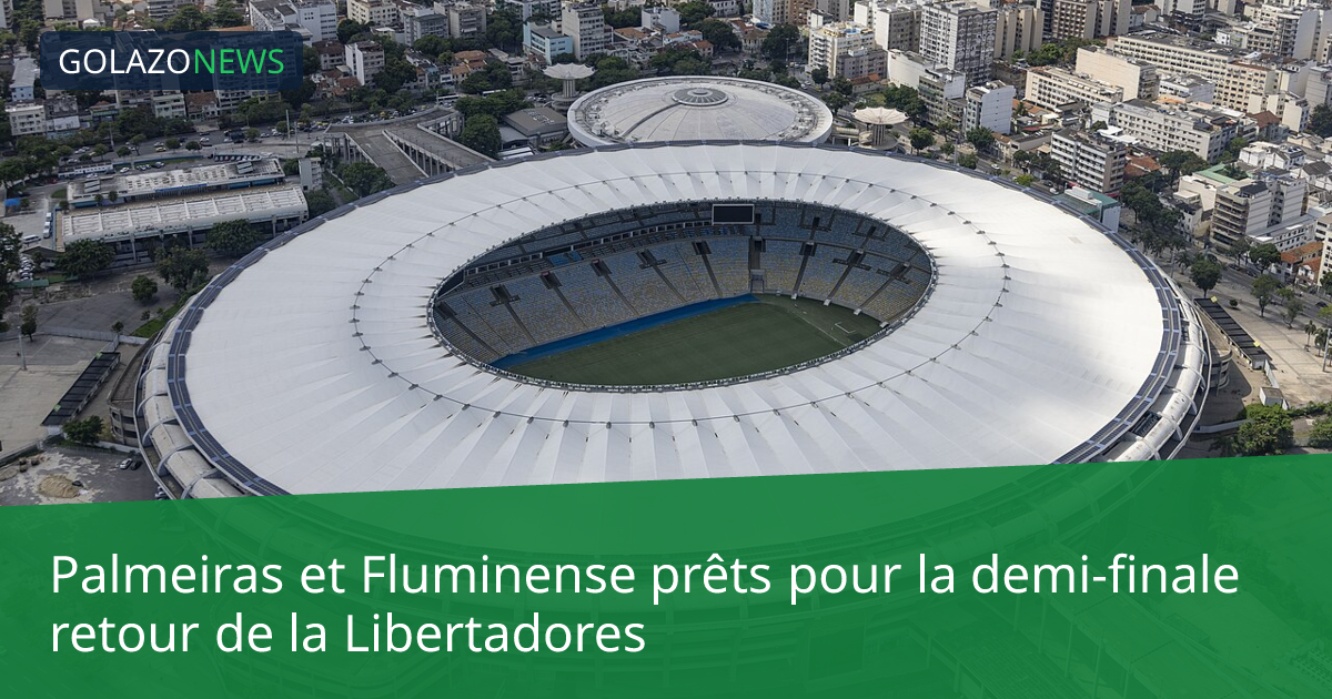 Palmeiras et Fluminense prêts pour la demi-finale retour de la Libertadores