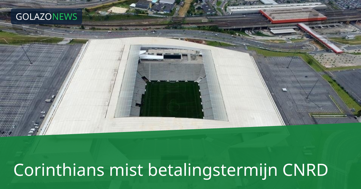 Corinthians mist betalingstermijn CNRD