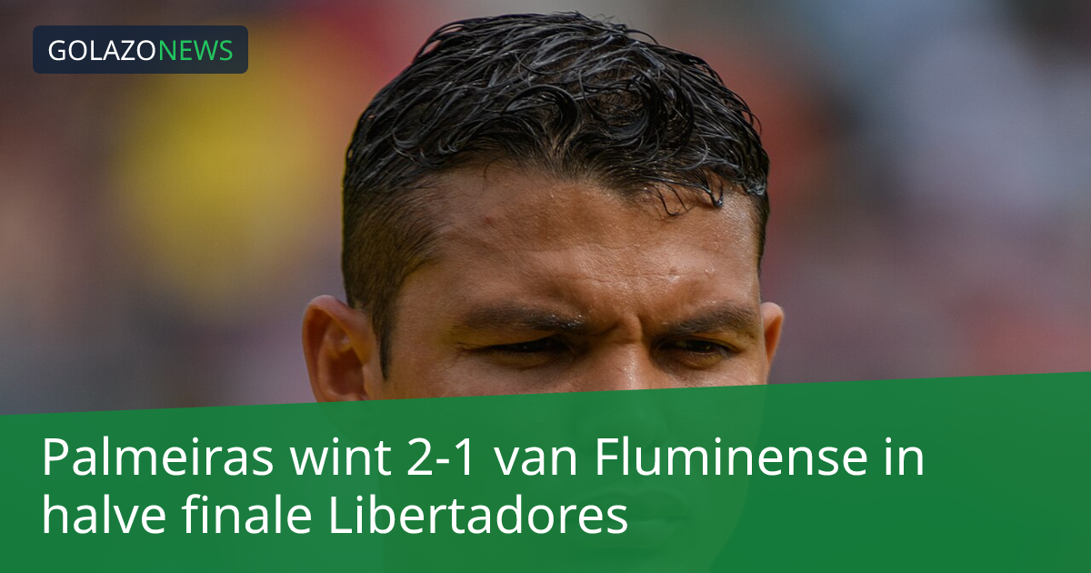 Palmeiras wint 2-1 van Fluminense in halve finale Libertadores