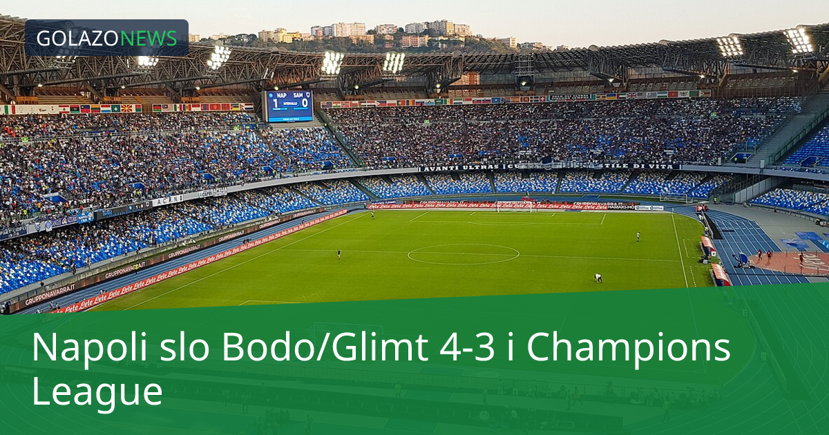 Napoli slo Bodo/Glimt 4-3 i Champions League