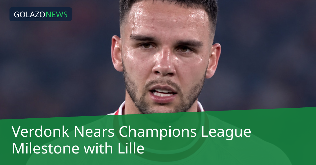 Calvin Verdonk đứng trước cơ hội làm nên lịch sử tại Champions League