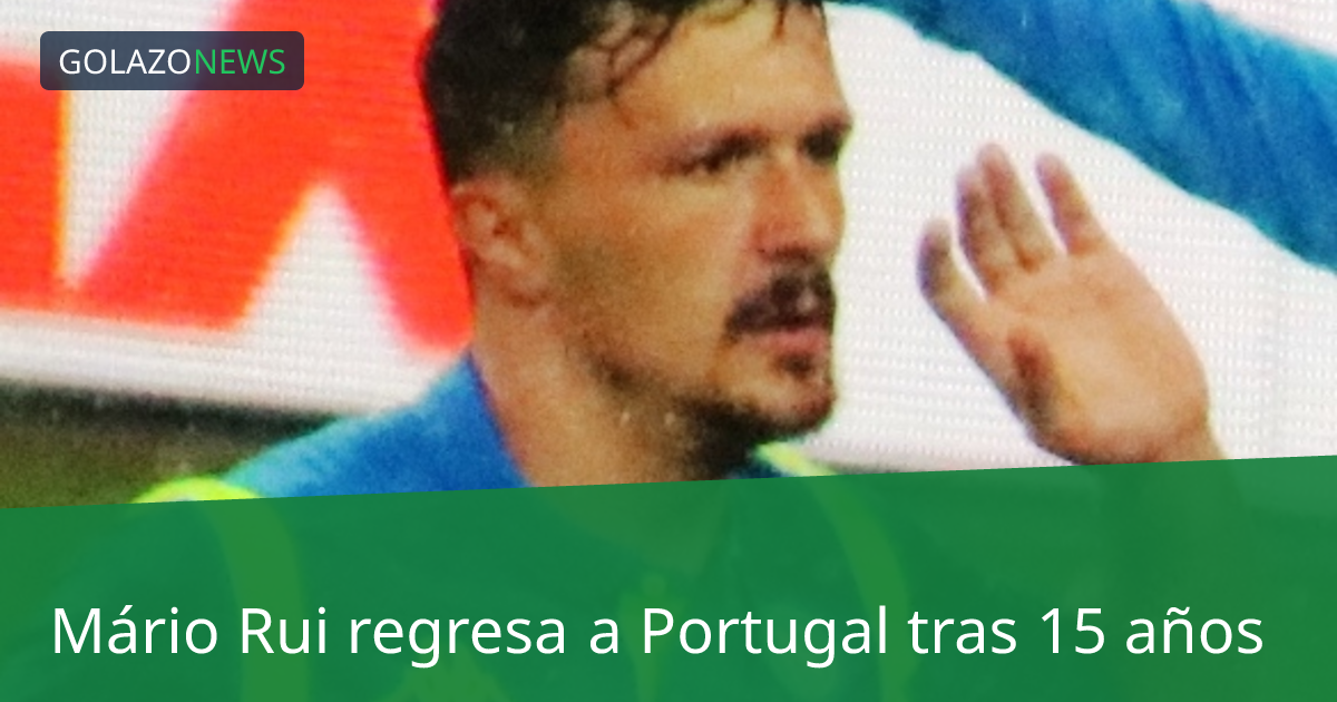 Mário Rui regresa a Portugal tras 15 años